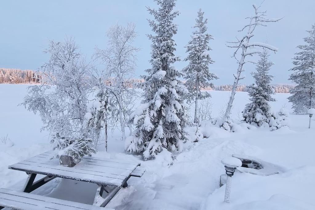 Huvila Eraemaajaerven Rannalla Taivalkoskella Jokijärvi Zewnętrze zdjęcie