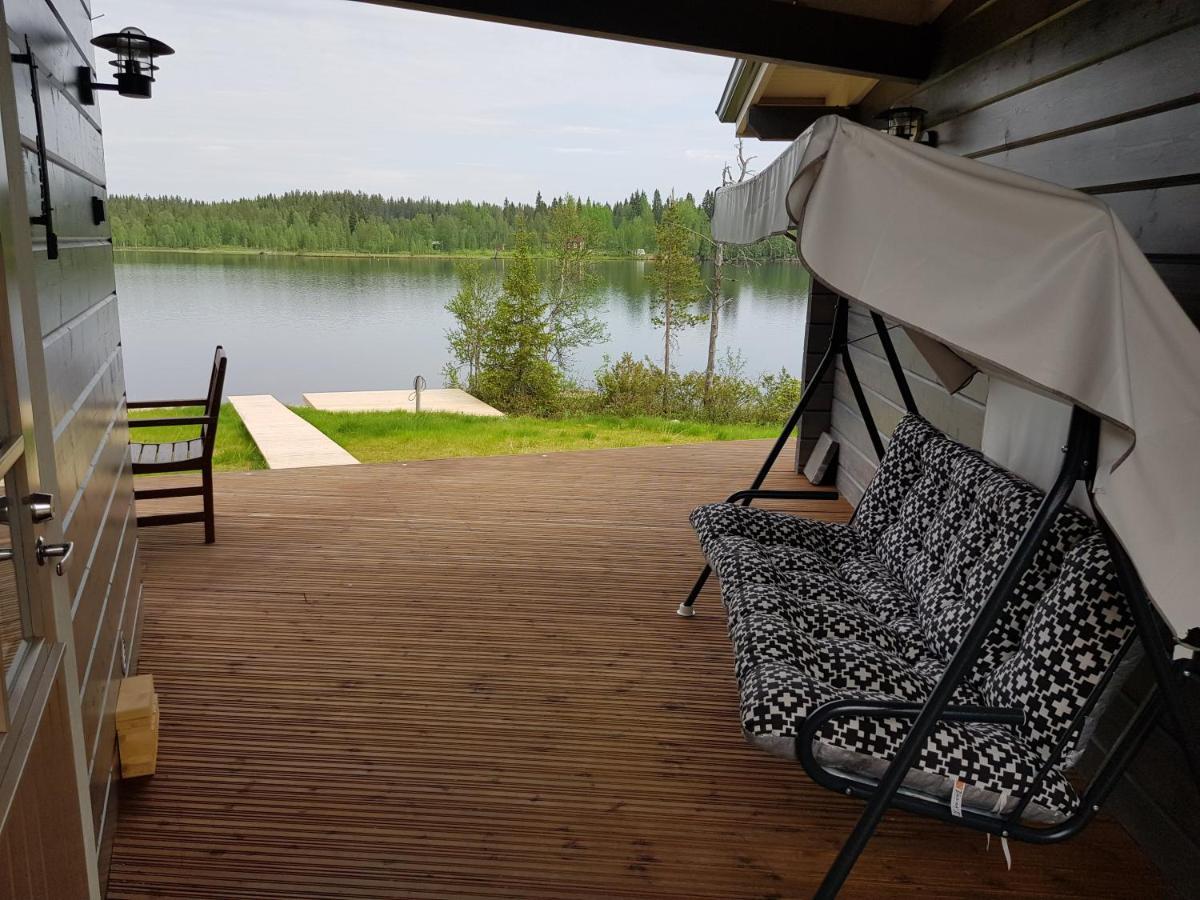 Huvila Eraemaajaerven Rannalla Taivalkoskella Jokijärvi Zewnętrze zdjęcie