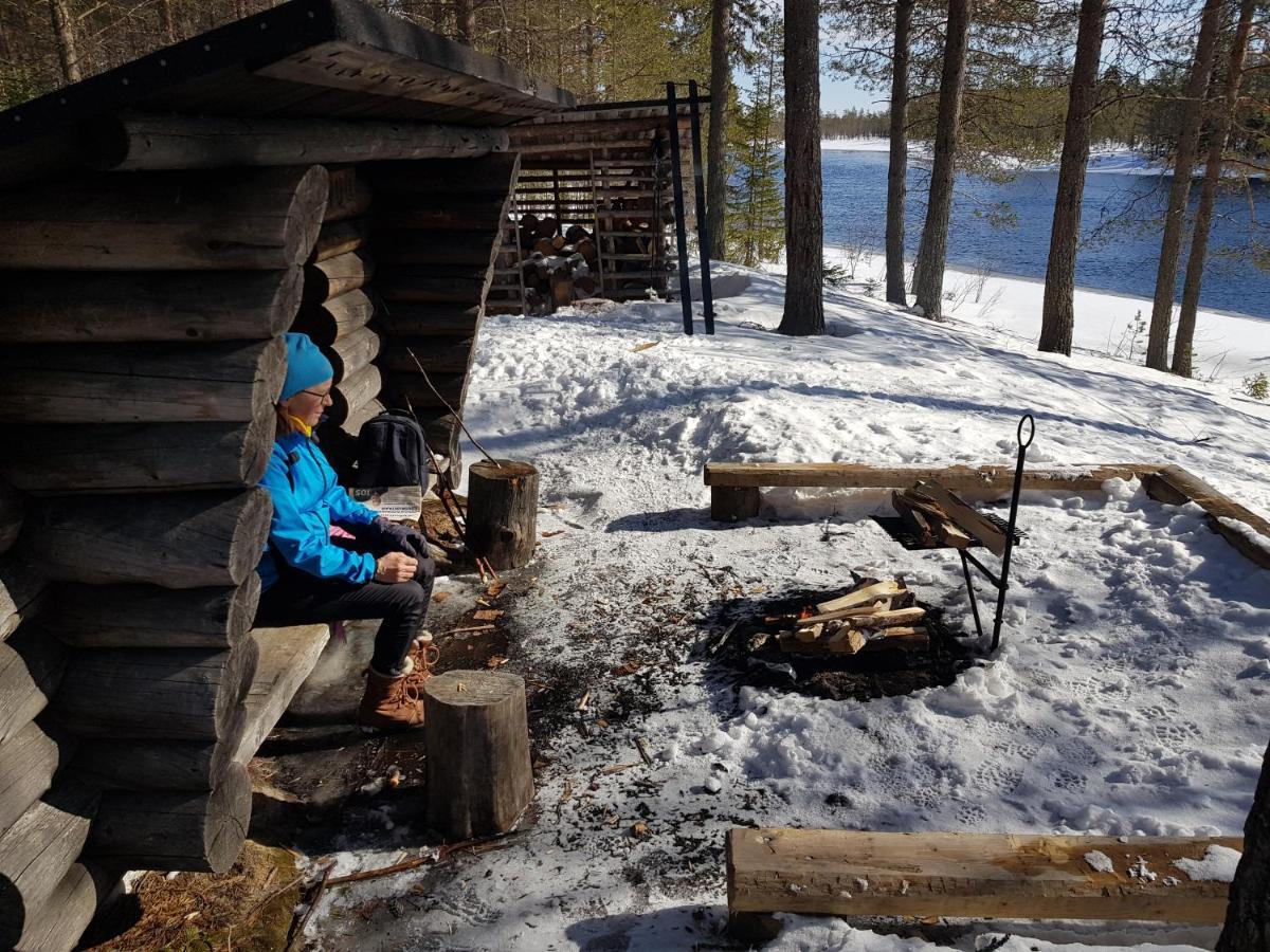 Huvila Eraemaajaerven Rannalla Taivalkoskella Jokijärvi Zewnętrze zdjęcie